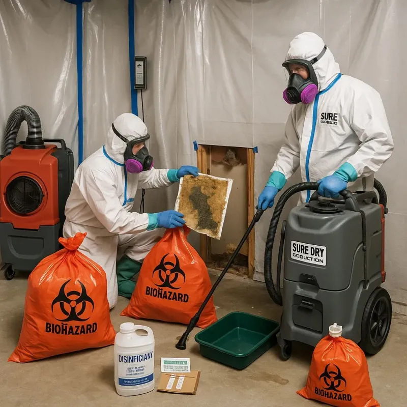 Contaminated Water Handling Protocols process in Twin Lake, MI