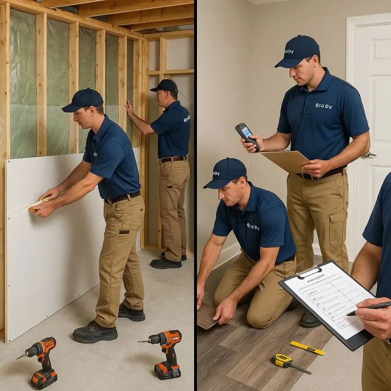 Repairs and Reconstruction process in Twin Lake, MI